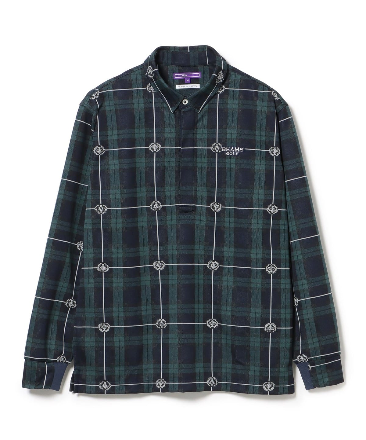 BEAMS GOLF（ビームス ゴルフ）PURPLE LABEL / エンブレムチェック