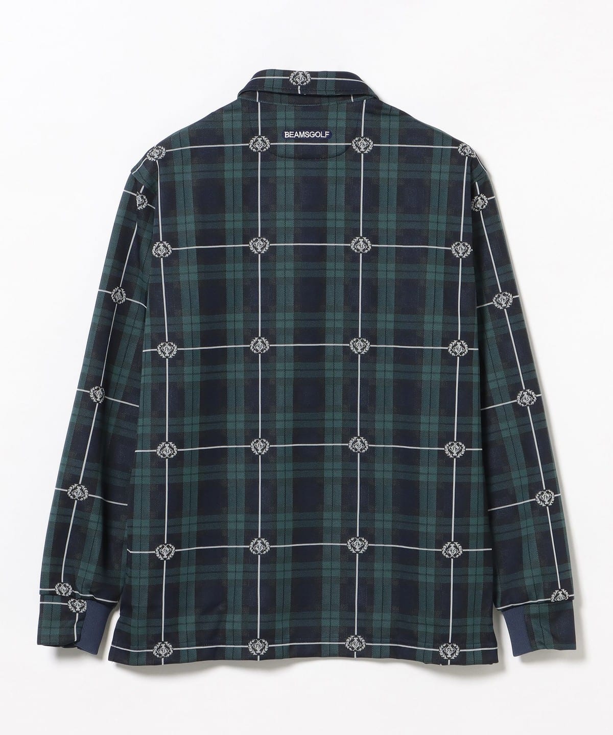 BEAMS GOLF PURPLE LABEL ジャケット Lサイズ　チェック柄 BEAMS GOLF（ビームス ゴルフ）PURPLE LABEL / エンブレムチェック