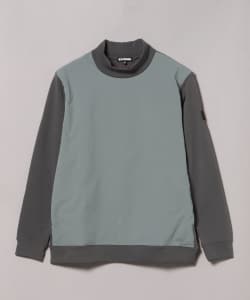 B.G.THREE / ALL-TIME Combination Mock Neck Pullover