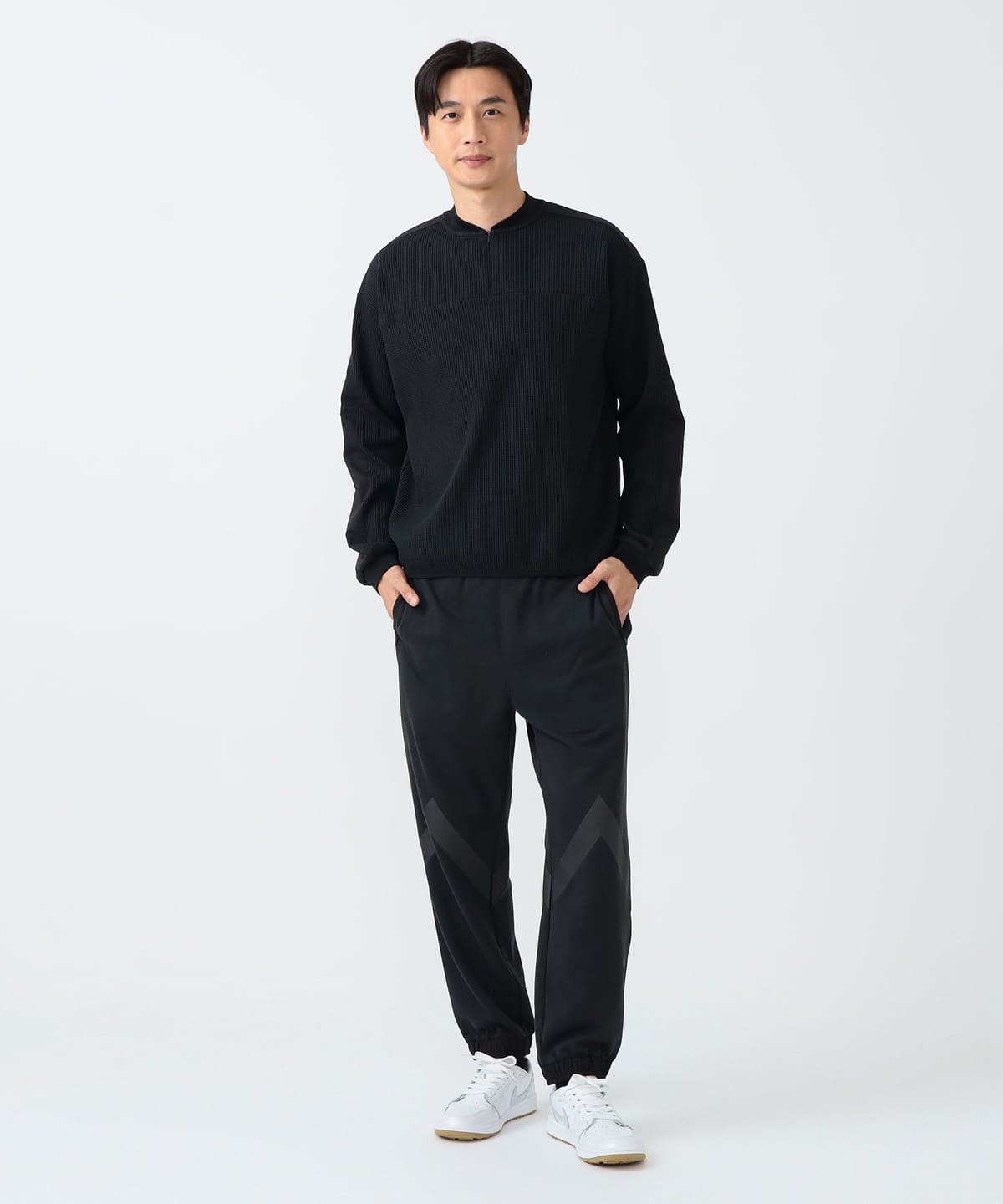 BEAMS GOLF（ビームス ゴルフ）B.G.THREE / ALL-TIME ワッフル ハーフ
