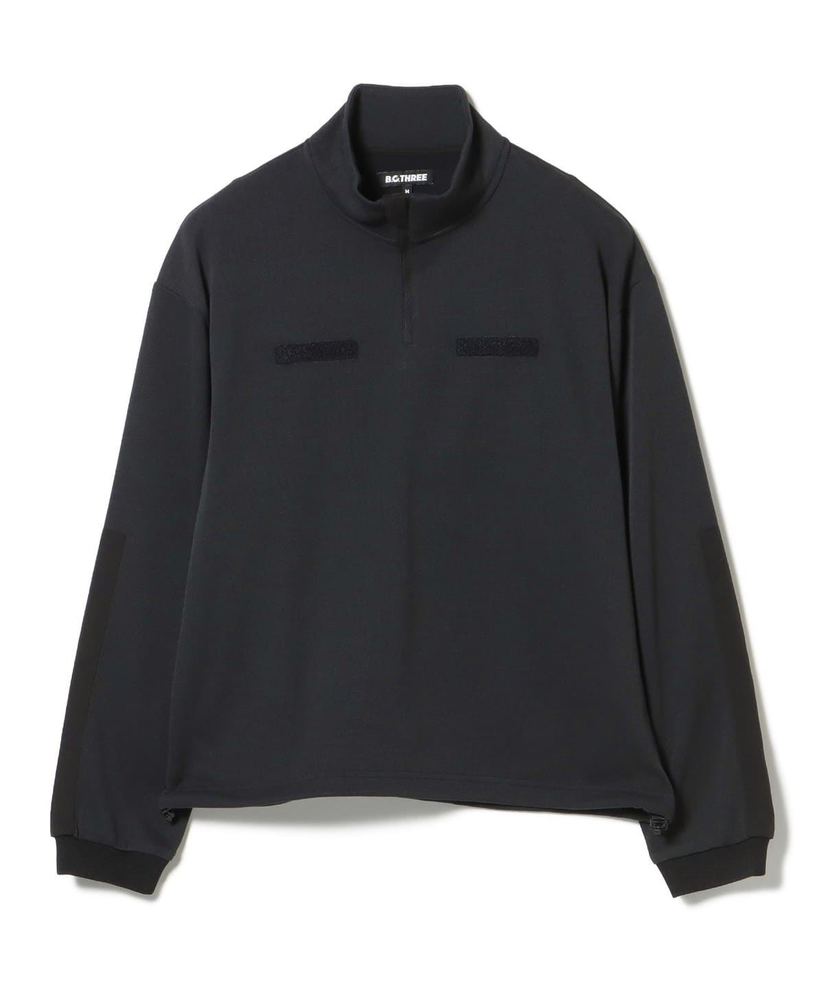 beamsgolf ハーフジップスウェット　M 新品 BEAMS GOLF（ビームス ゴルフ）B.G.THREE / ALL-TINE ナイロン裏