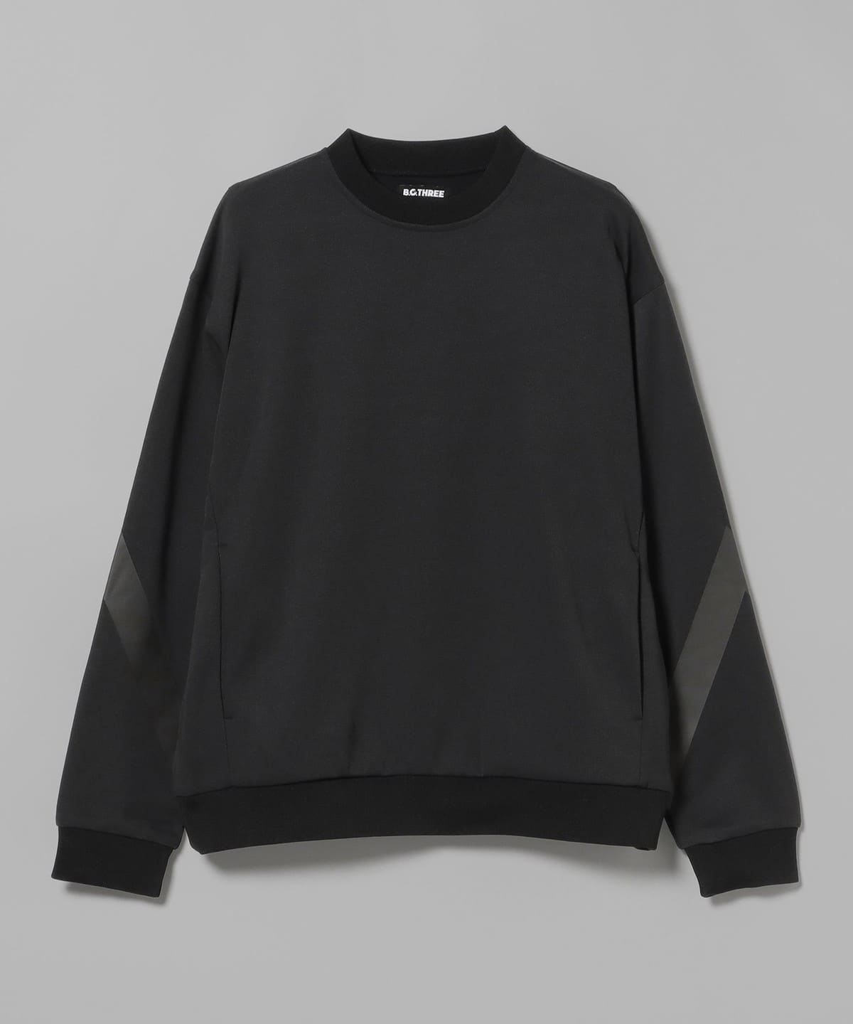 B. G.THREE / ALL-TIME 裏起毛 プルオーバーシャツ（LV3） トップス MEN BLACK L