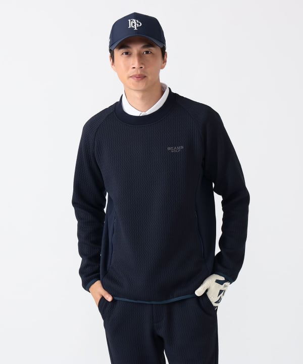 美品【ビームスゴルフ】タラッティ プラクティス プルオーバー ネイビー M 防風 84180005803_D_39.jpg