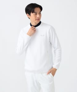 PURPLE LABEL / ストレッチ ウェーブキルト プルオーバー【STRETCH】