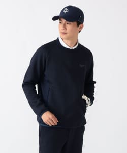 PURPLE LABEL / ストレッチ ウェーブキルト プルオーバー【STRETCH】