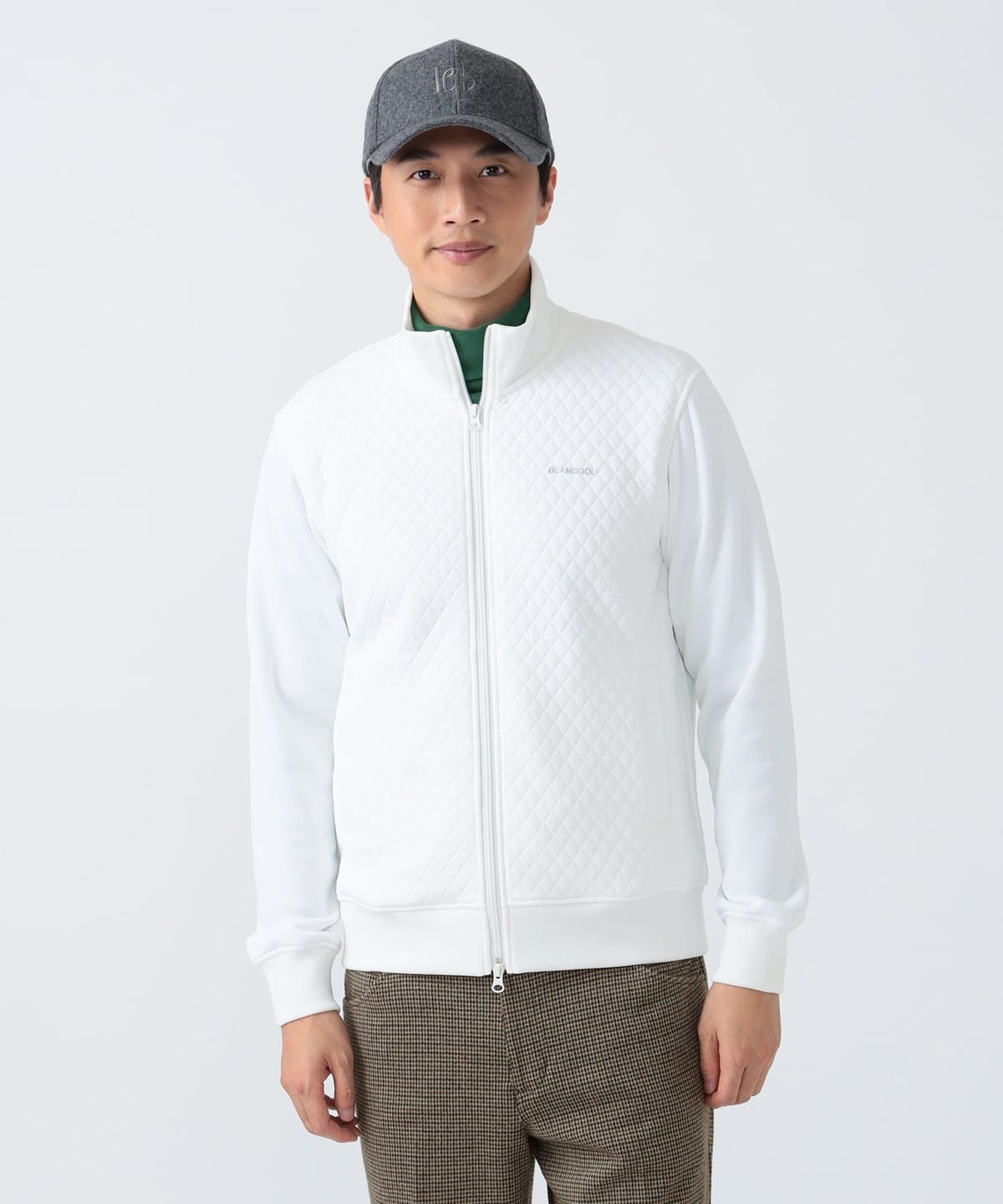 BEAMS GOLF（ビームス ゴルフ）PURPLE LABEL / ダイヤ キルティング