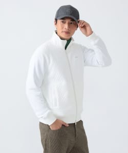 PURPLE LABEL / ダイヤ キルティング 切替え ブルゾン