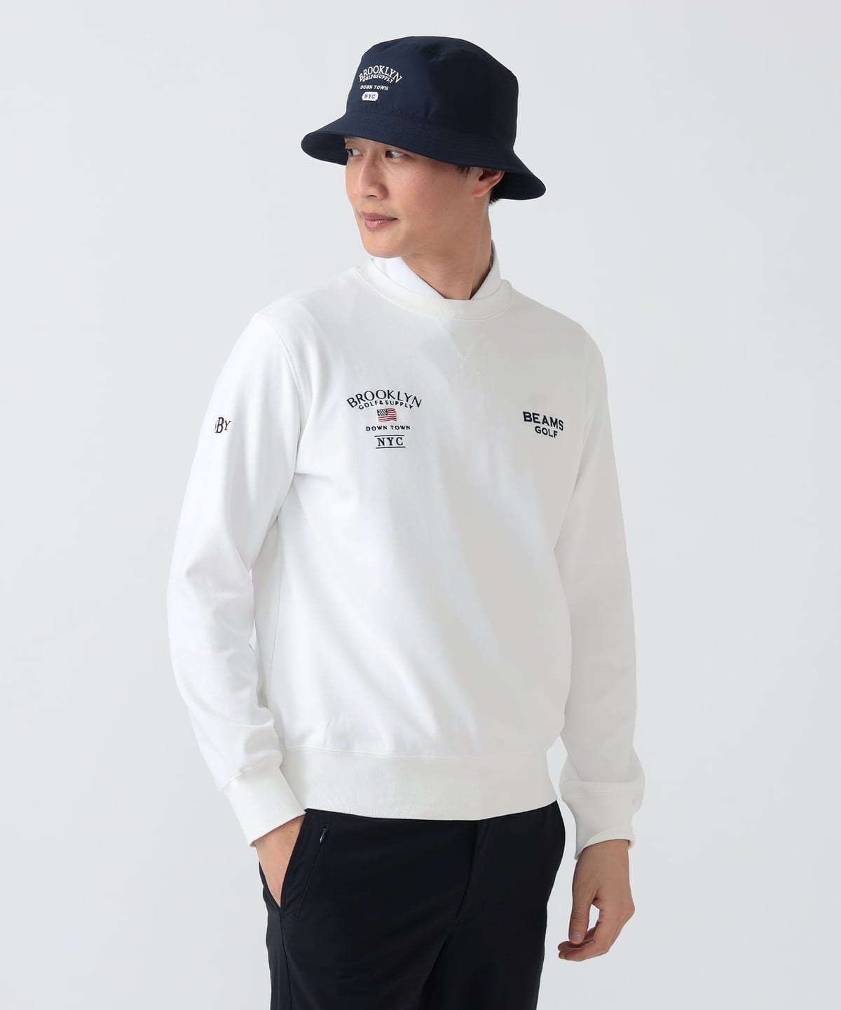 BEAMS GOLF（ビームス ゴルフ）〈MEN〉 PURPLE LABEL / BROOKLYN ロゴ