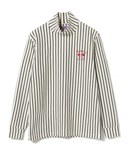 BEAMS GOLF PURPLE LABEL / ビッグ ボーダー ハイネック シャツ