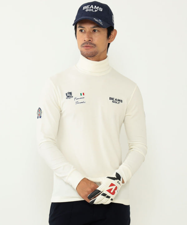 BEAMS GOLF ビームスゴルフ ハイネック 長袖Tシャツ L