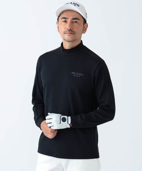 BEAMS GOLF（ビームス ゴルフ）PURPLE LABEL / スリーブライン モックネックシャツ（Tシャツ・カットソー カットソー）通販｜ BEAMS