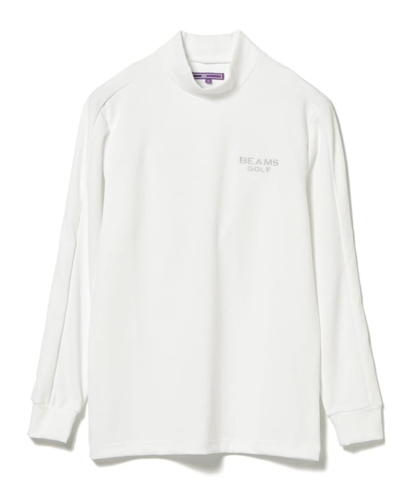 BEAMS GOLF（ビームス ゴルフ）PURPLE LABEL / スリーブライン モックネックシャツ（Tシャツ・カットソー カットソー）通販｜ BEAMS