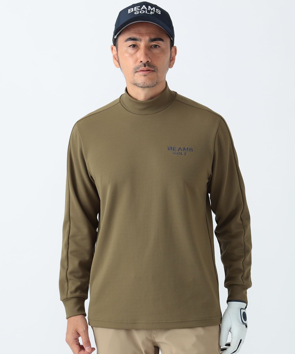 BEAMS GOLF（ビームス ゴルフ）PURPLE LABEL / スリーブライン モックネックシャツ（Tシャツ・カットソー カットソー）通販｜ BEAMS