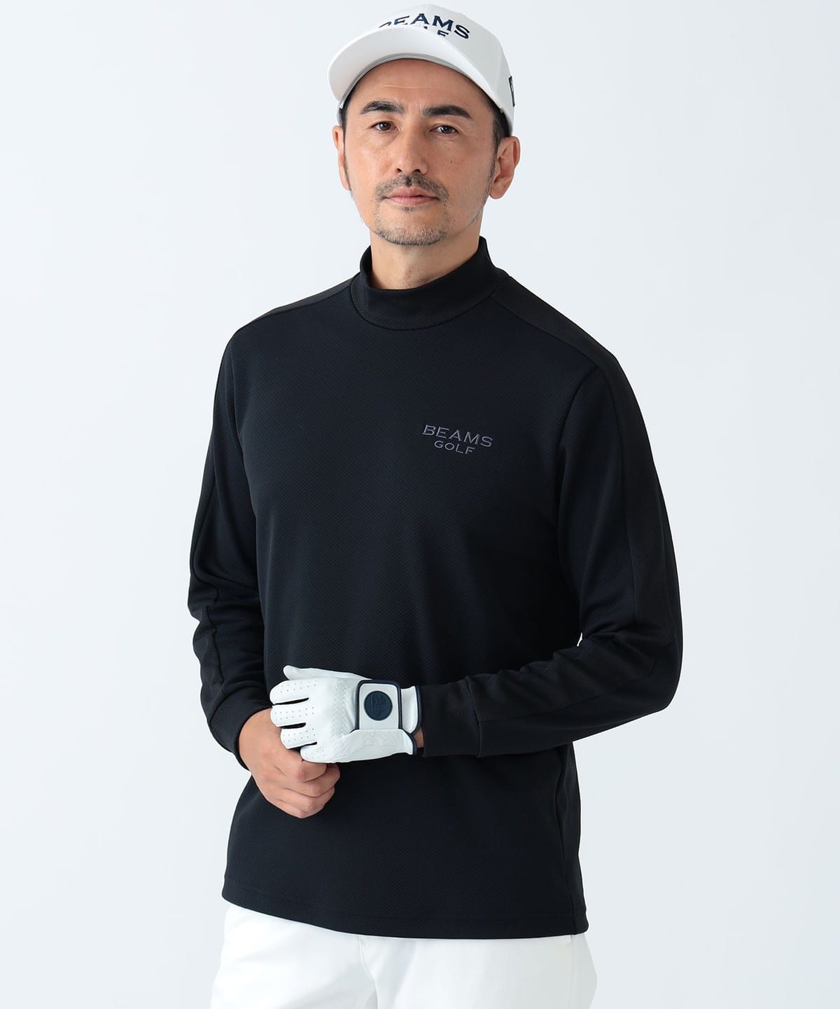 BEAMS GOLF（ビームス ゴルフ）PURPLE LABEL / スリーブライン モックネックシャツ（Tシャツ・カットソー  カットソー）通販｜BEAMS