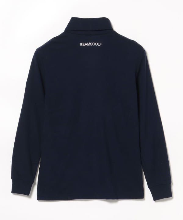 BEAMS GOLF ビームスゴルフ / レイヤーロゴ タートルネックシャツ BEAMS GOLF ビームスゴルフ / レイヤーロゴ タートルネック