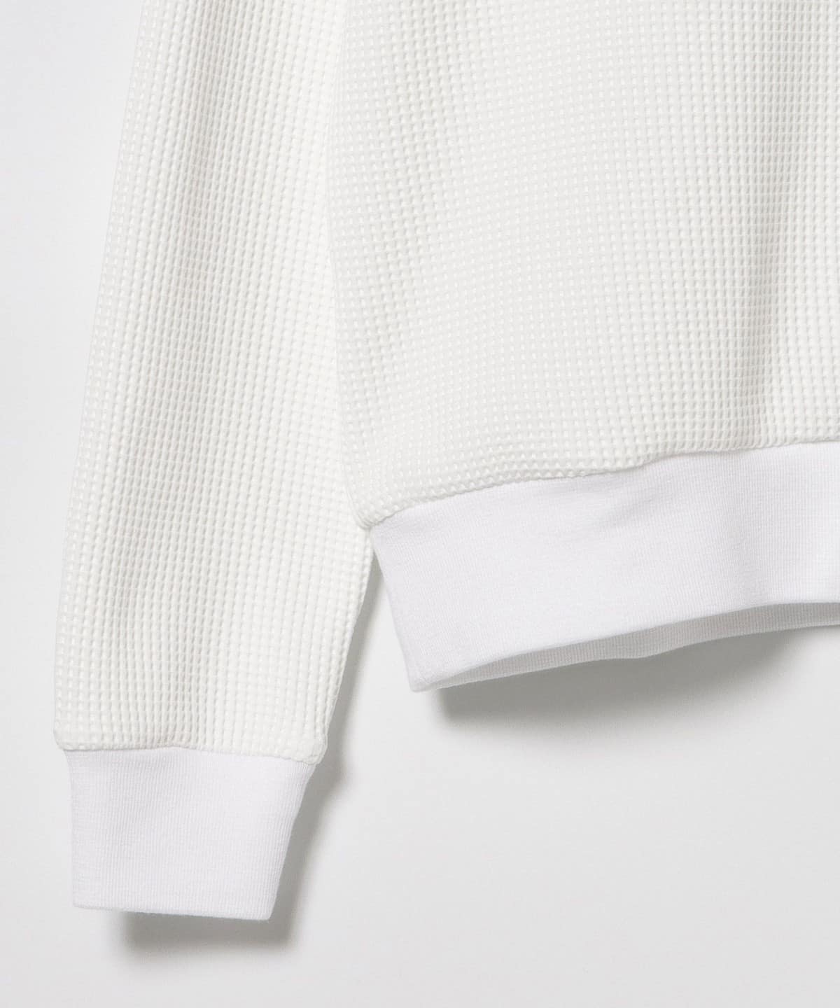 BEAMS GOLF ビームスゴルフ モックネック ワッフル 半袖シャツ L