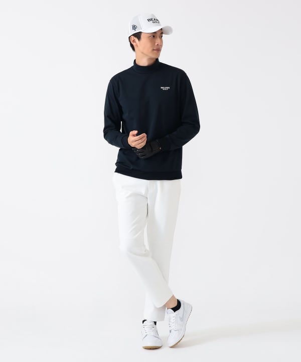BEAMS GOLF ロングスリーブシャツ ホワイト BEAMS GOLF ロングスリーブシャツ ホワイト BEAMS GOLF ロング