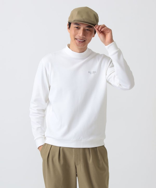 BEAMS GOLF（ビームス ゴルフ）PURPLE LABEL / 裏フリース 長袖 モック