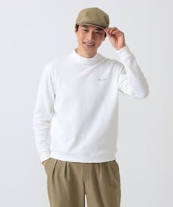 PURPLE LABEL / 裏フリース 長袖 モックネック カットソー