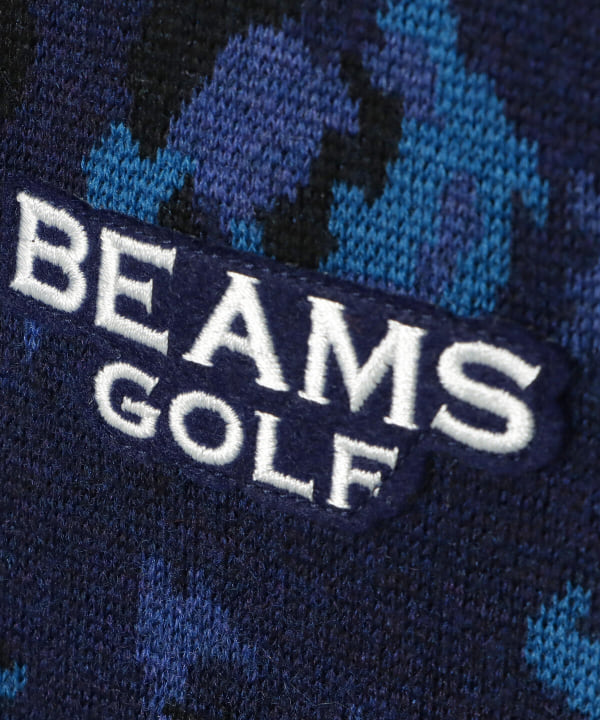 BEAMS GOLF（ビームス ゴルフ）〈MEN〉BEAMS GOLF PURPLE LABEL / フラワー柄 ニット（トップス ニット ・セーター）通販｜BEAMS