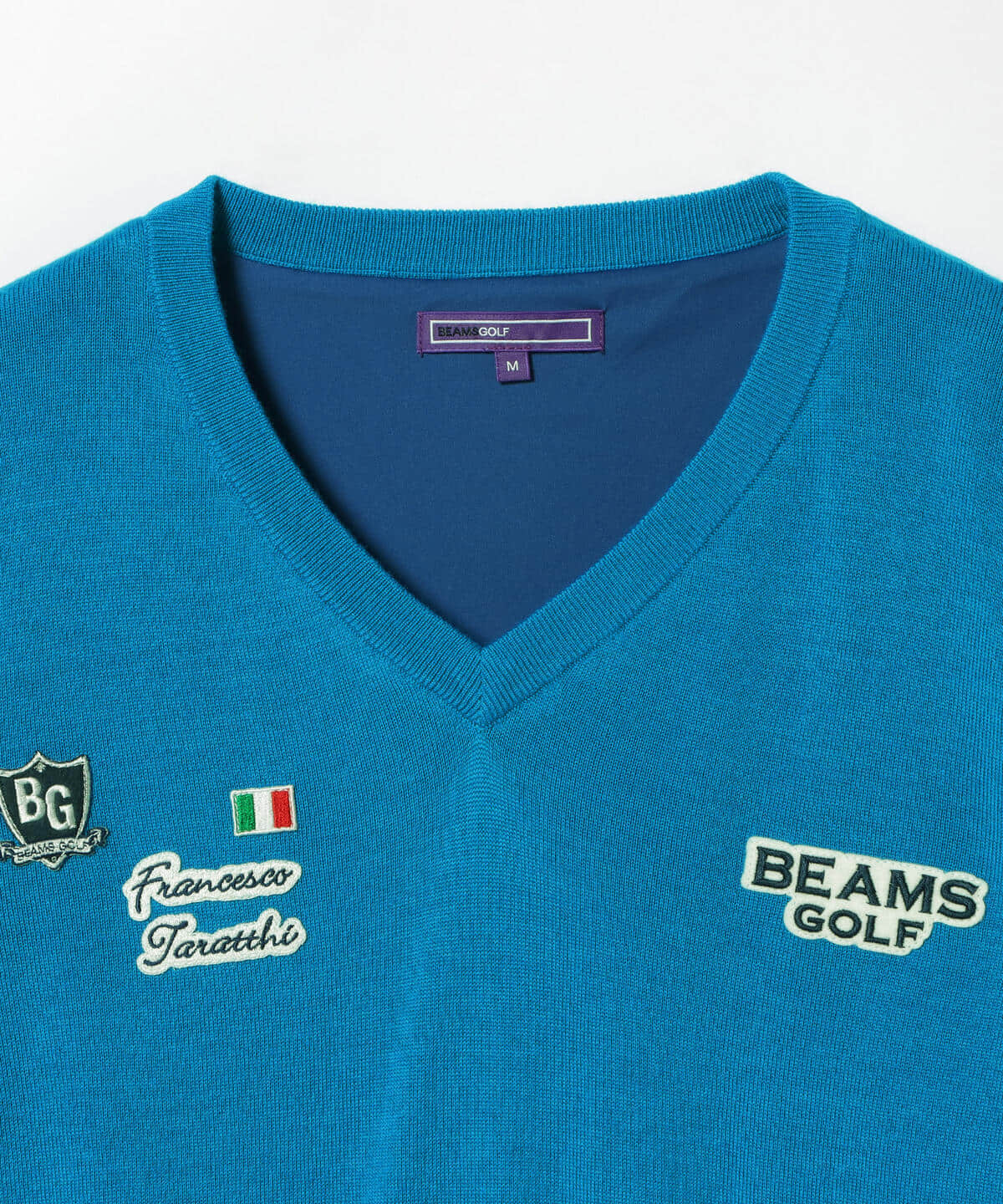 BEAMS GOLF（ビームス ゴルフ）〈MEN〉BEAMS GOLF PURPLE LABEL / タラッティ 裏付き Vネックニット  2022AW（トップス ニット・セーター）通販｜BEAMS