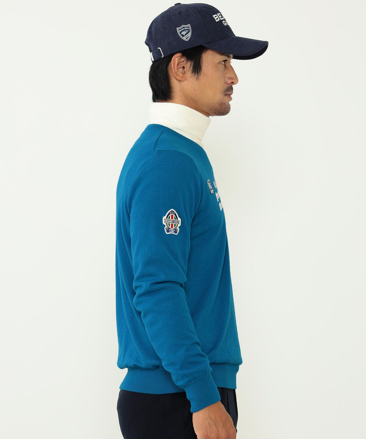 BEAMS GOLF（ビームス ゴルフ）〈MEN〉BEAMS GOLF PURPLE LABEL / タラッティ 裏付き Vネックニット  2022AW（トップス ニット・セーター）通販｜BEAMS