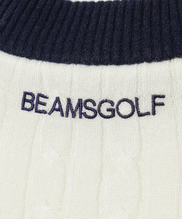 【新品タグ付き】BEAMS GOLF 裏付きセーター ウエア(男性用) ゴルフ スポーツ・レジャー 【正規通販】