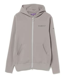 〈MEN〉 PURPLE LABEL / ハイゲージニット ダブルジップパーカー