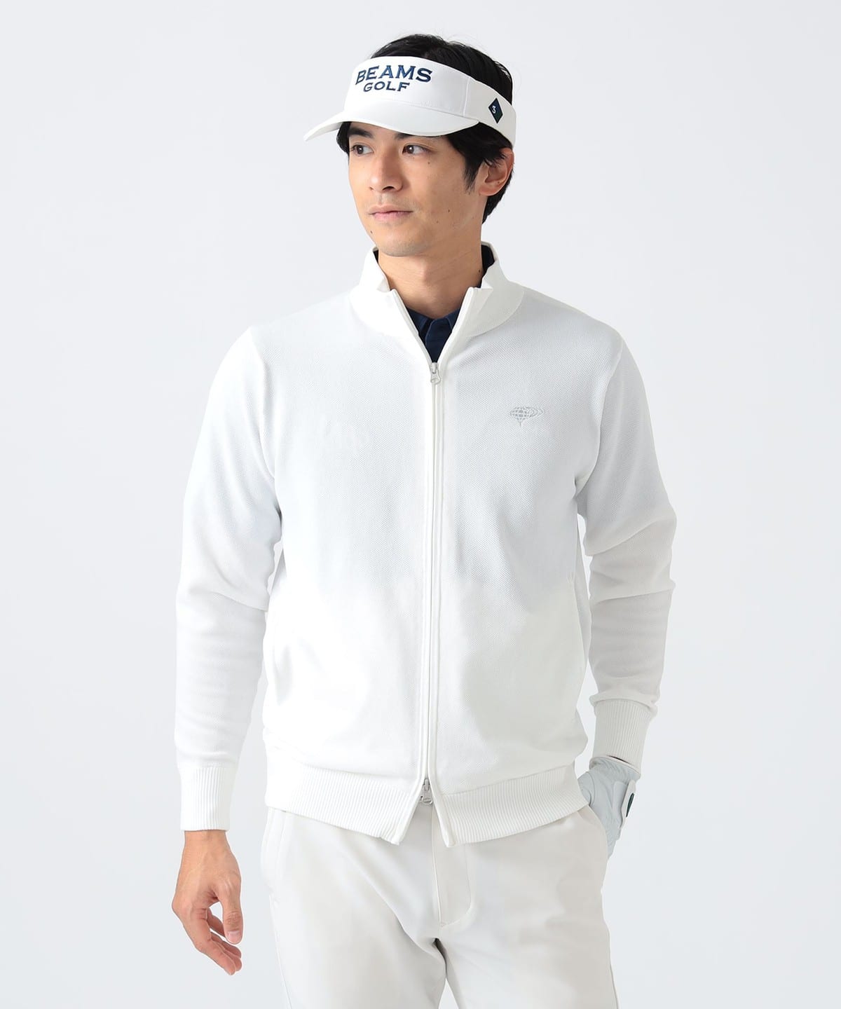 PURPLE LABEL / ユーティリティ フルジップニット トップス MEN WHITE L PURPLE LABEL / ユーティリティ フルジップニット トップス MEN WHITE L