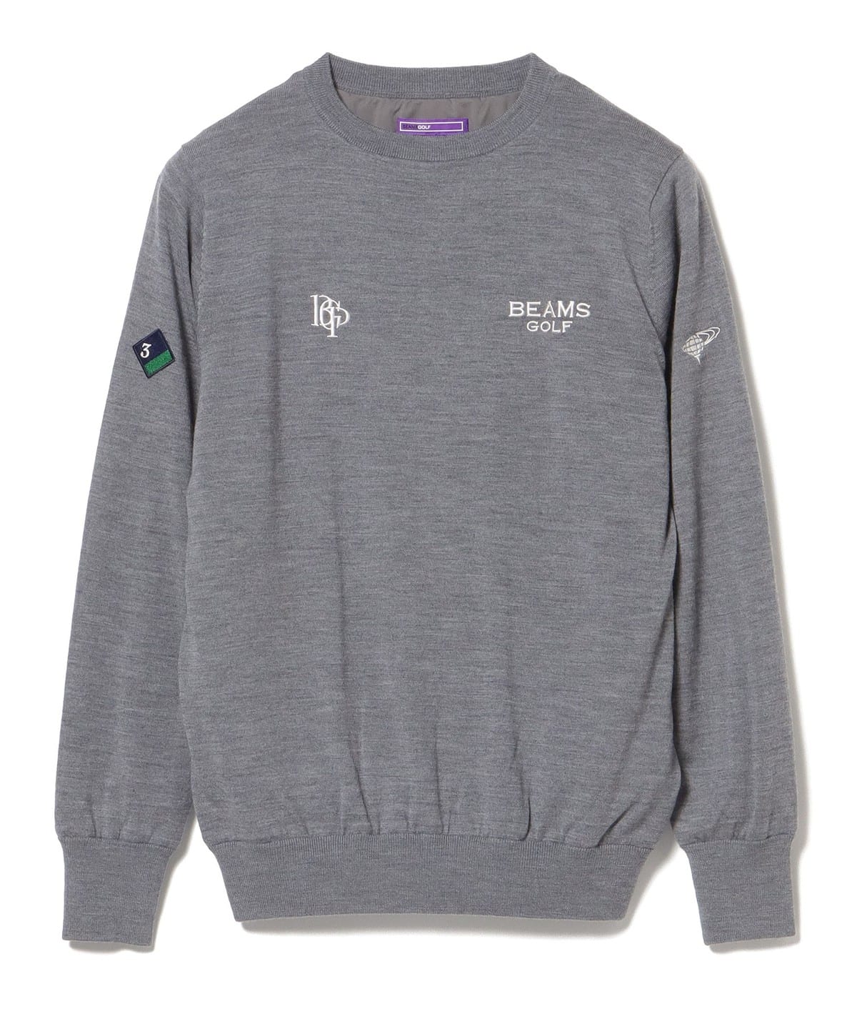 BEAMS GOLF（ビームス ゴルフ）〈MEN〉PURPLE LABEL / エアシャット 裏付き スフィダンテ ニット（トップス  ニット・セーター）通販｜BEAMS