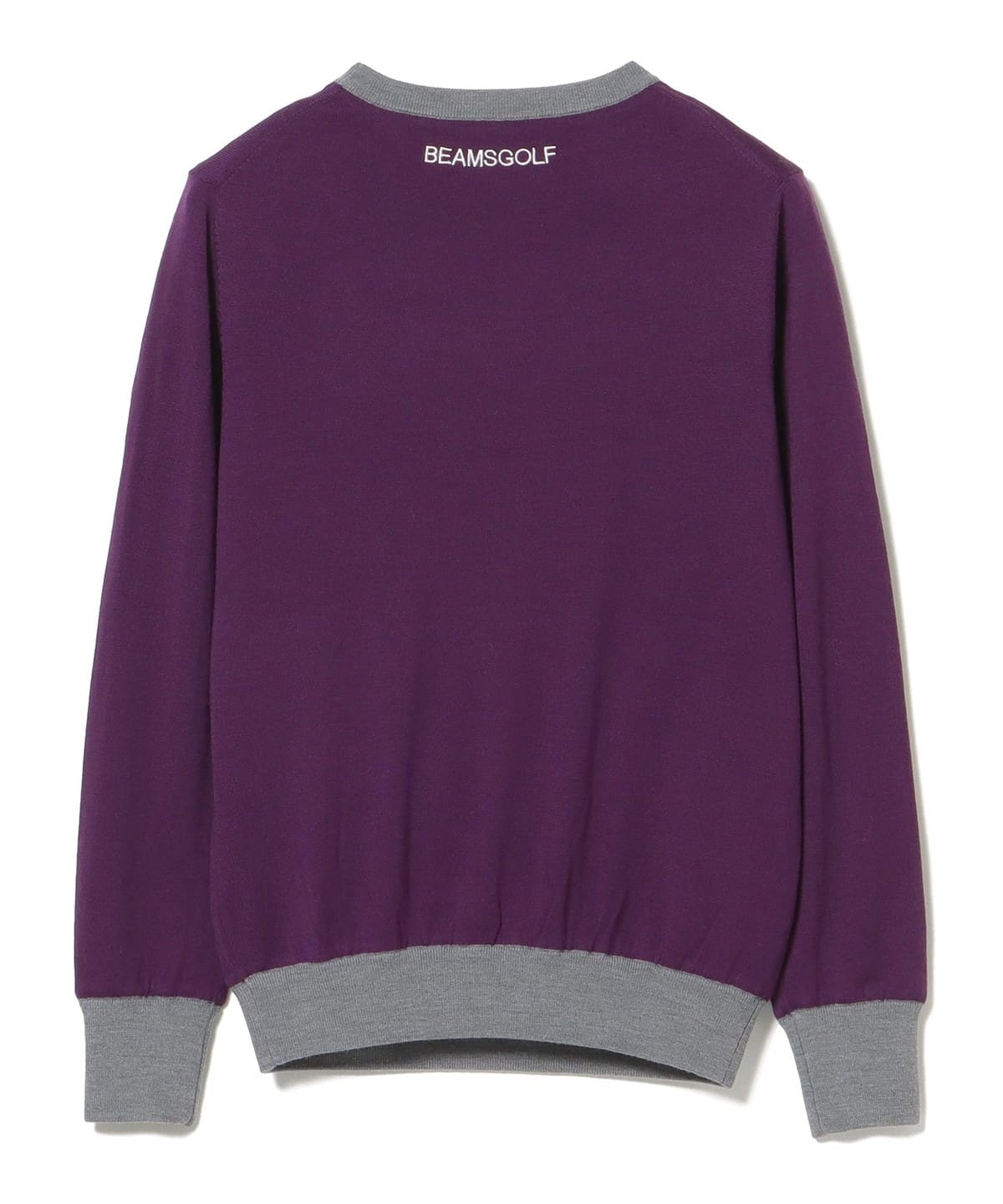 BEAMS GOLF（ビームス ゴルフ）〈MEN〉PURPLE LABEL / エアシャット 裏付き スフィダンテ バイカラーニット（トップス  ニット・セーター）通販｜BEAMS