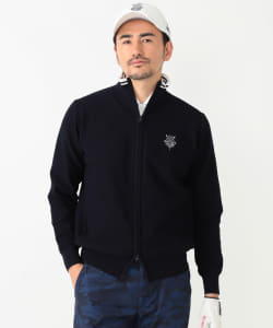 BEAMS GOLF PURPLE LABEL / 撥水 フルジップ ニットブルゾン