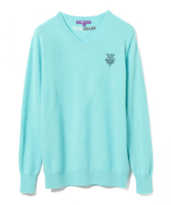 BEAMS GOLF PURPLE LABEL / カシミア Vネック セーター