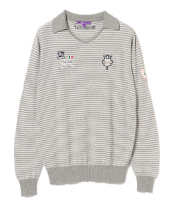 BEAMS GOLF PURPLE LABEL / ボーダー スキッパー セーター