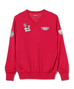 BEAMS GOLF PURPLE LABEL / タラッティ エアシャット Vネック セーター