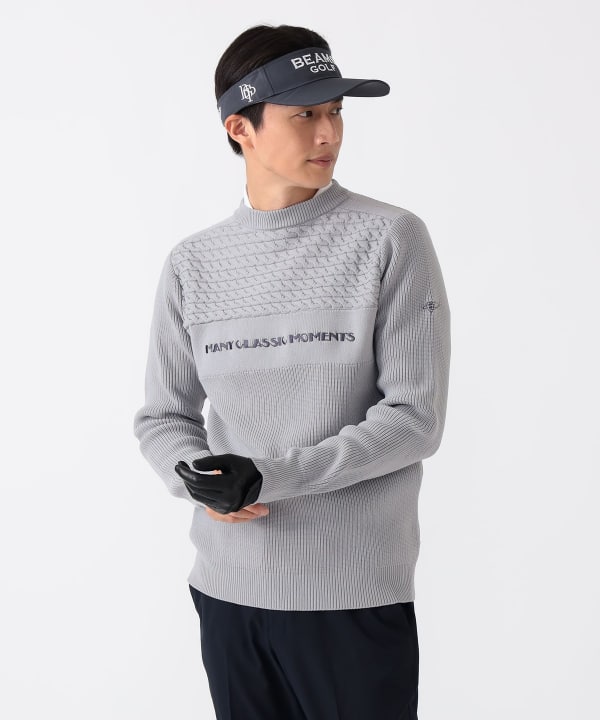 BEAMS GOLF ビームスゴルフ パープルレーベル 長袖ニットセーター S BEAMS GOLF（ビームス ゴルフ）PURPLE LABEL / スフィダンテ