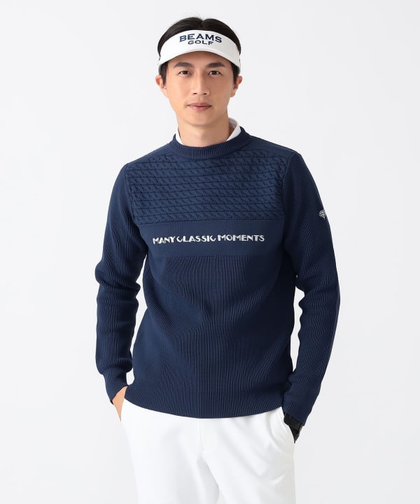 ビームスゴルフ　セーター　M BEAMS GOLF（ビームス ゴルフ）PURPLE LABEL / スフィダンテ