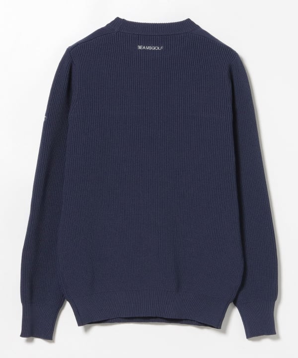 新品　BEAMS GOLF PURPLE LABEL カシミヤ100% ニット BEAMS GOLF（ビームス ゴルフ）〈MEN〉PURPLE LABEL / エア