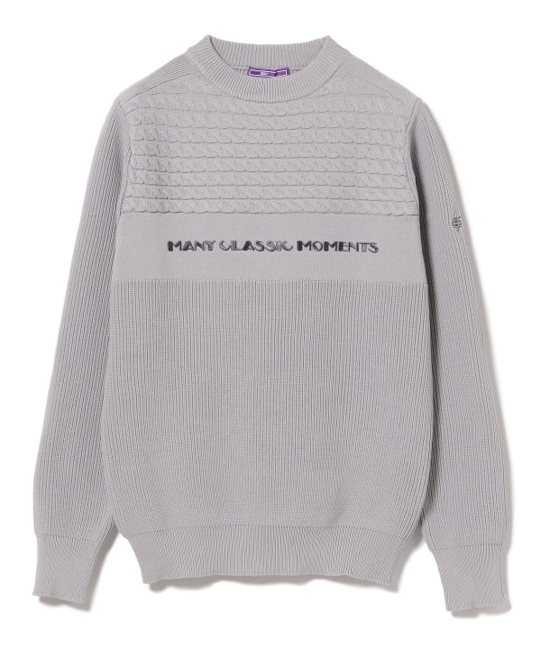 BEAMS GOLF（ビームス ゴルフ）PURPLE LABEL / ケーブル編み