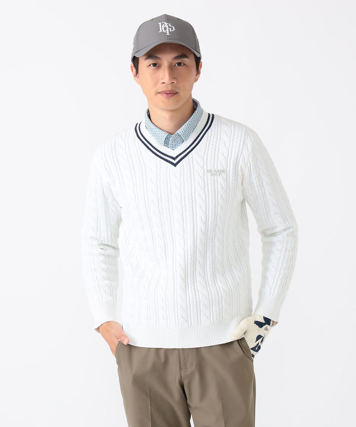 BEAMS GOLF（ビームス ゴルフ）PURPLE LABEL / ケーブル編 チルデン V