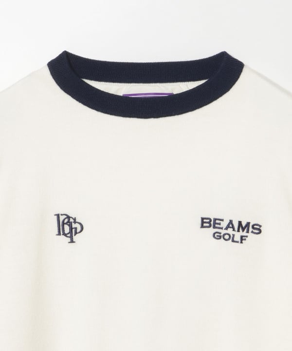 BEAMS GOLF Lサイズ ホワイトセーター BEAMS GOLF Lサイズ ホワイト