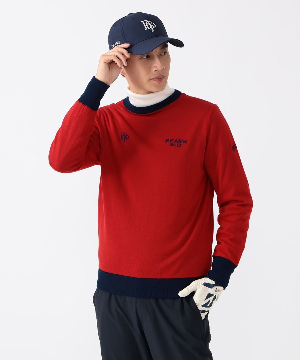 〈MEN〉PURPLE LABEL / エアシャット 裏付き スフィダンテ ニット(25FWシーズンカラー) トップス MEN RED M 〈MEN〉PURPLE LABEL / エアシャット 裏付き スフィダンテ ニット(25FWシーズンカラー) トップス MEN RED M