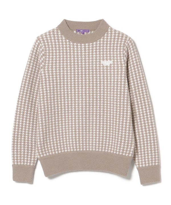 BEAMS GOLF（ビームス ゴルフ）PURPLE LABEL / 千鳥ジャカード ニット