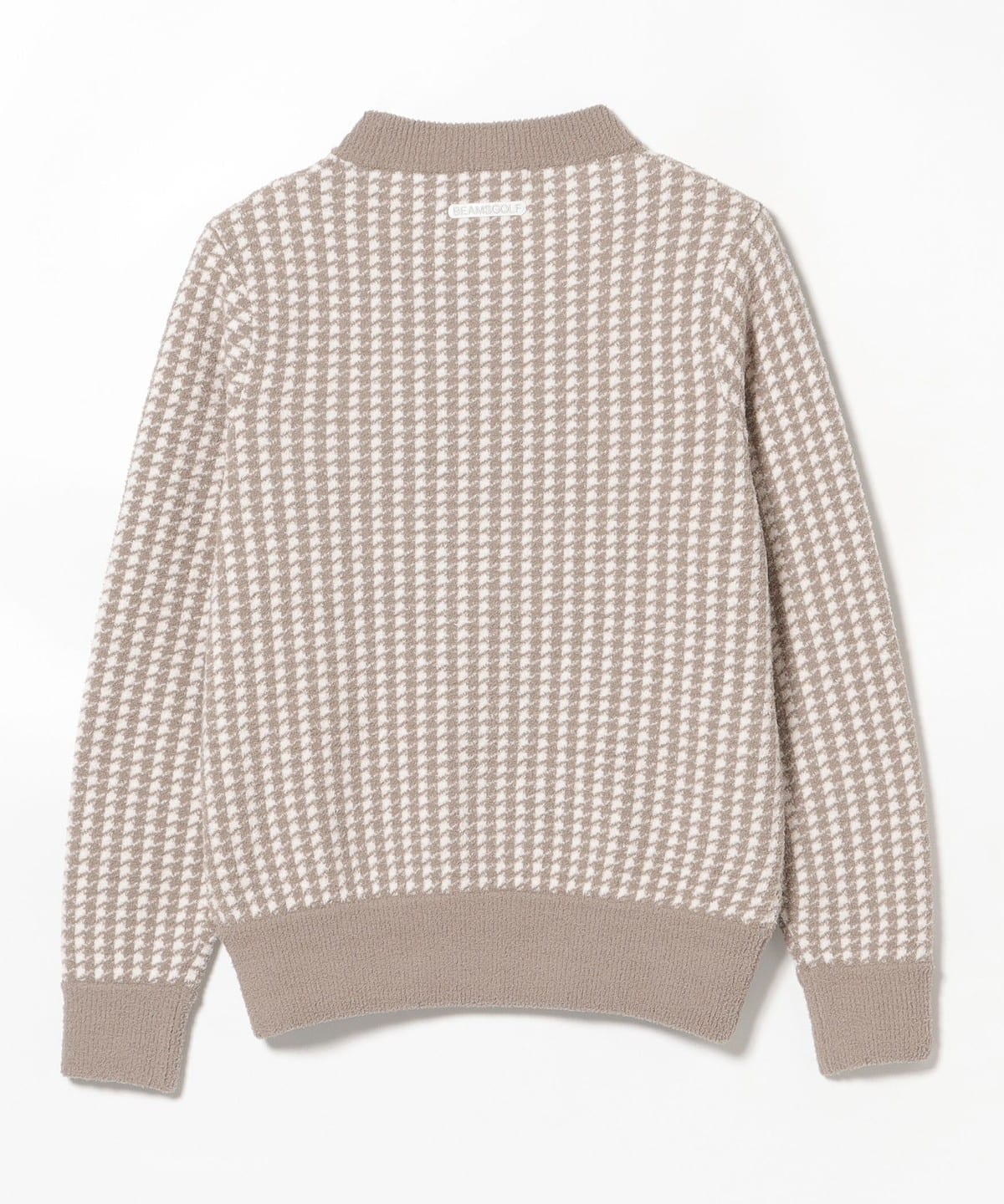 BEAMS GOLF（ビームス ゴルフ）PURPLE LABEL / 千鳥ジャカード ニット