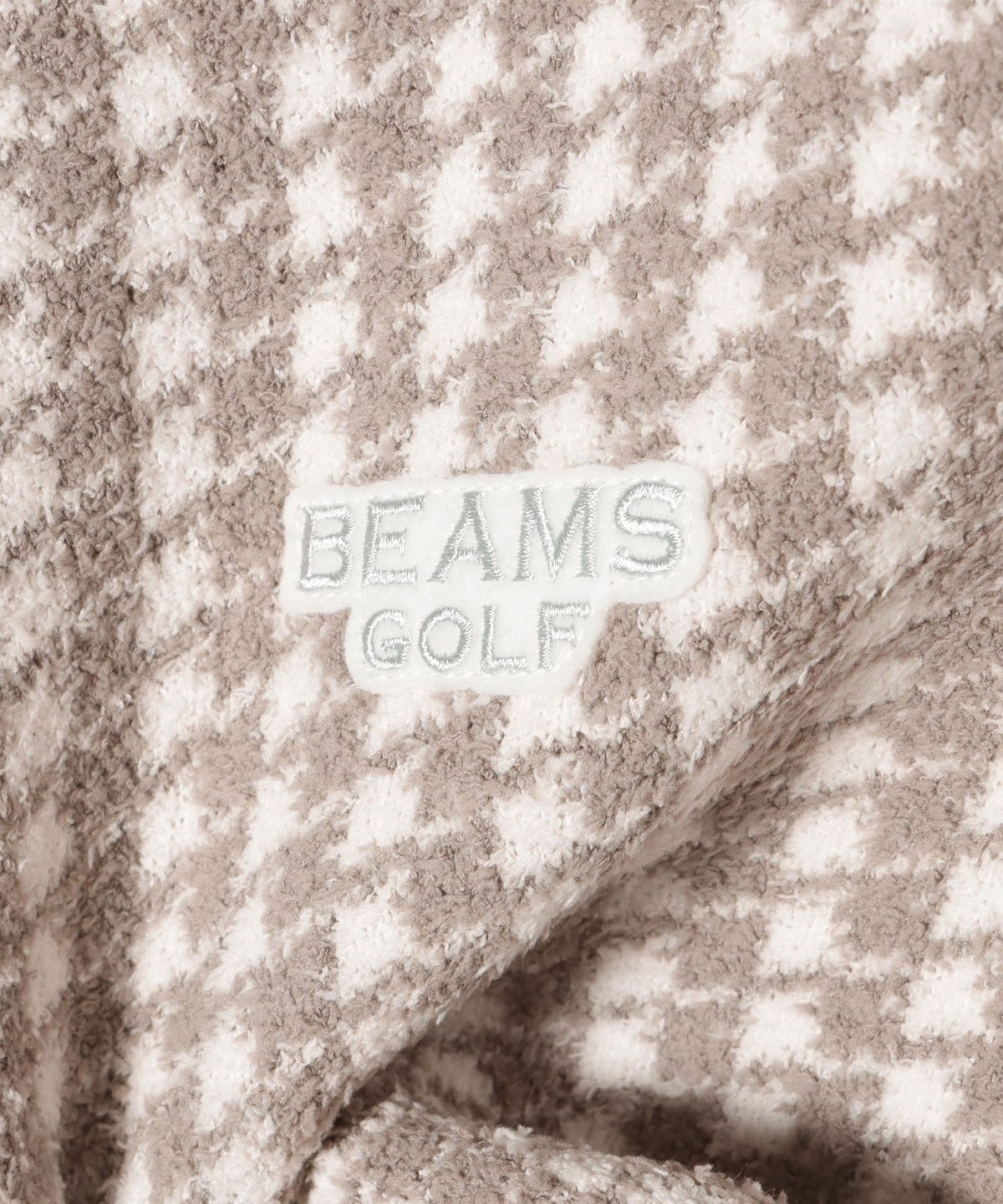BEAMS GOLF（ビームス ゴルフ）PURPLE LABEL / 千鳥ジャカード ニット