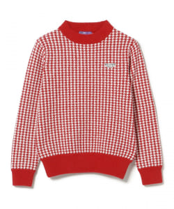 PURPLE LABEL / 千鳥ジャカード ニット プルオーバー