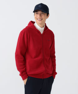 【BLACK FRIDAY対象】〈MEN〉PURPLE LABEL / パイル編み フルジップ パーカー