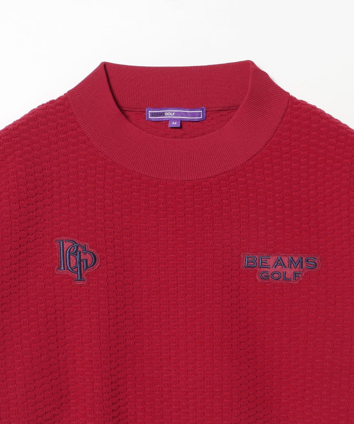 BEAMS GOLF PURPLE LABEL モックネックニット 白　Lサイズ BEAMS GOLF（ビームス ゴルフ）PURPLE LABEL / スフィダンテ