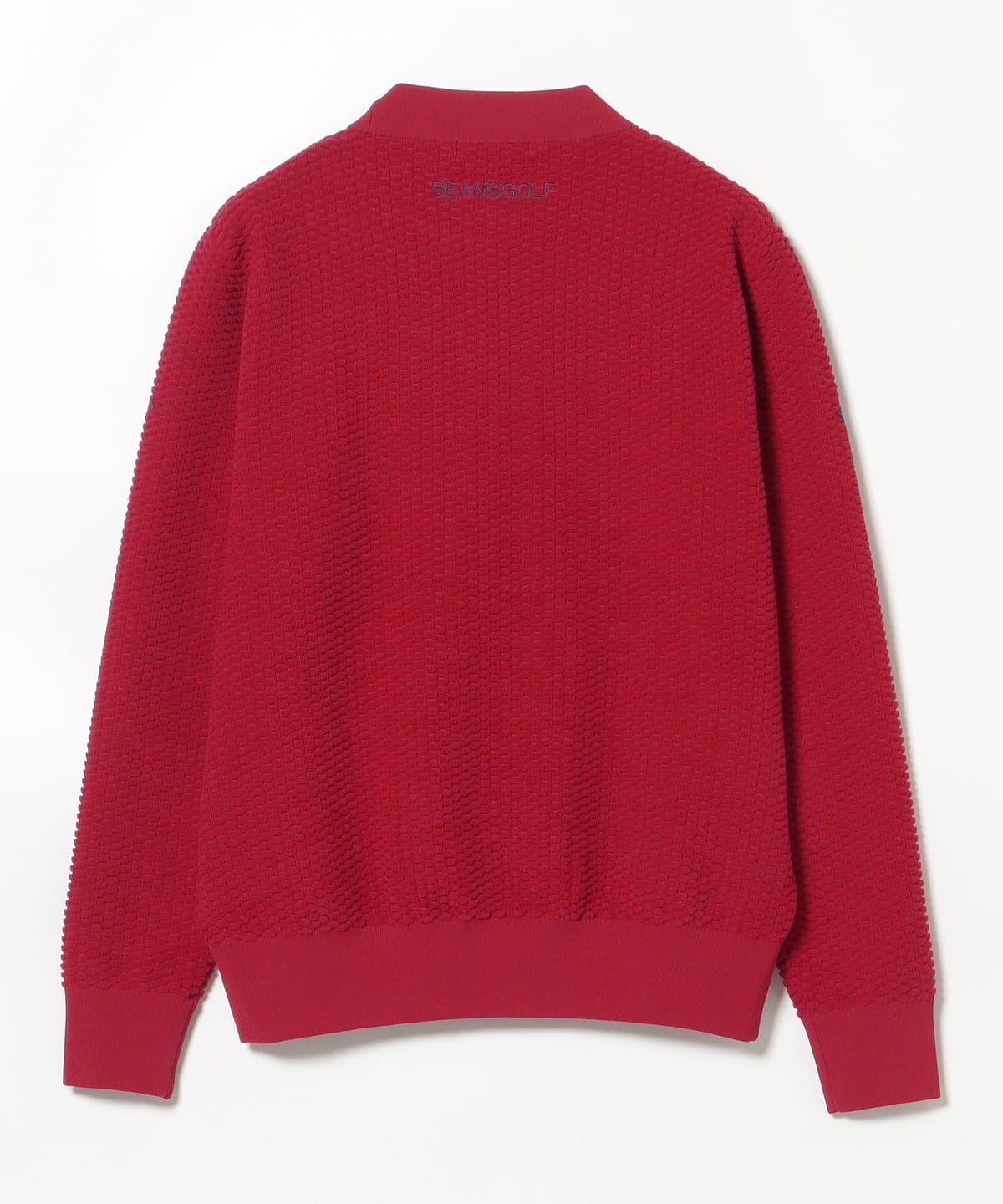 BEAMS - coco 中古 ビームスゴルフ BEAMSGOLF メンズ セーター M 赤  レッド 長袖Vネック ニット 裏地付き BEAMS GOLF（ビームス ゴルフ）PURPLE LABEL / スフィダンテ