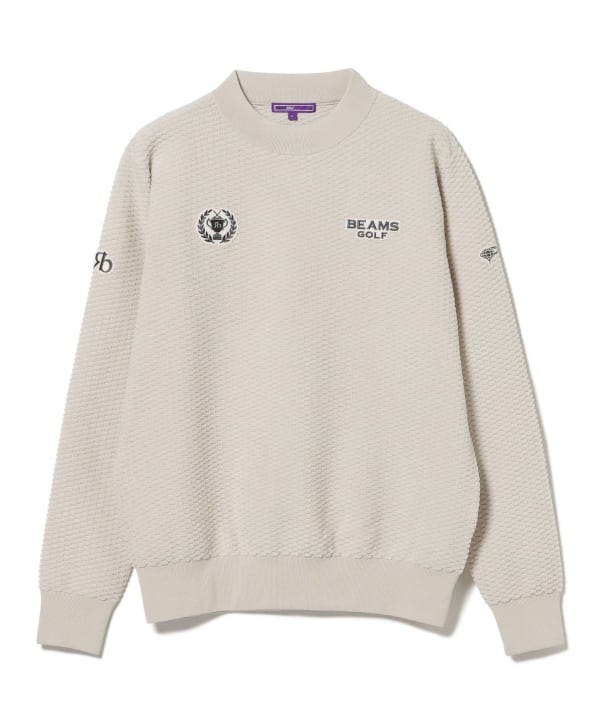 PURPLE LABEL / リターンブリティッシュ モックネックニット